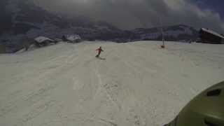 preview picture of video 'Skifahrer BOB Abfahrt Brixen im Thale'