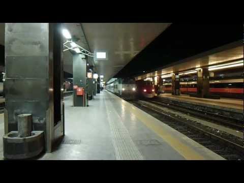 E656.039 in partenza con l' ICN 1959 Roma Termini - Siracusa/Palermo Centrale