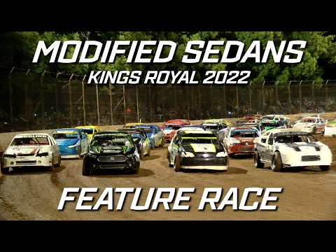 Modified Sedans: $10,000 Kings Royal X - A-Main - Kingaroy Speedway - 23.01.2022