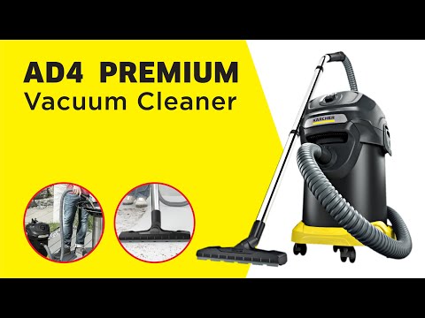 Karcher AD4 Premium - Vacuum Cleaner