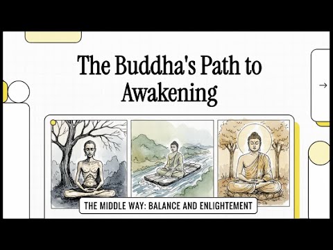[MN36, Mahāsaccakasutta] The Buddha s Path to Awakening