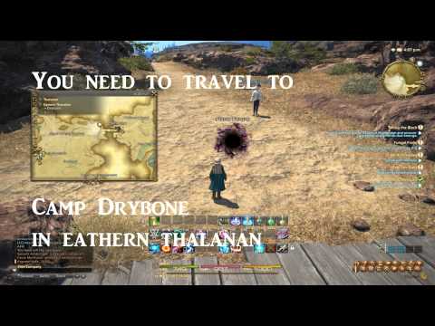 FFXIV A Realm Reborn: How to get Black Mage Job - Quest Guide