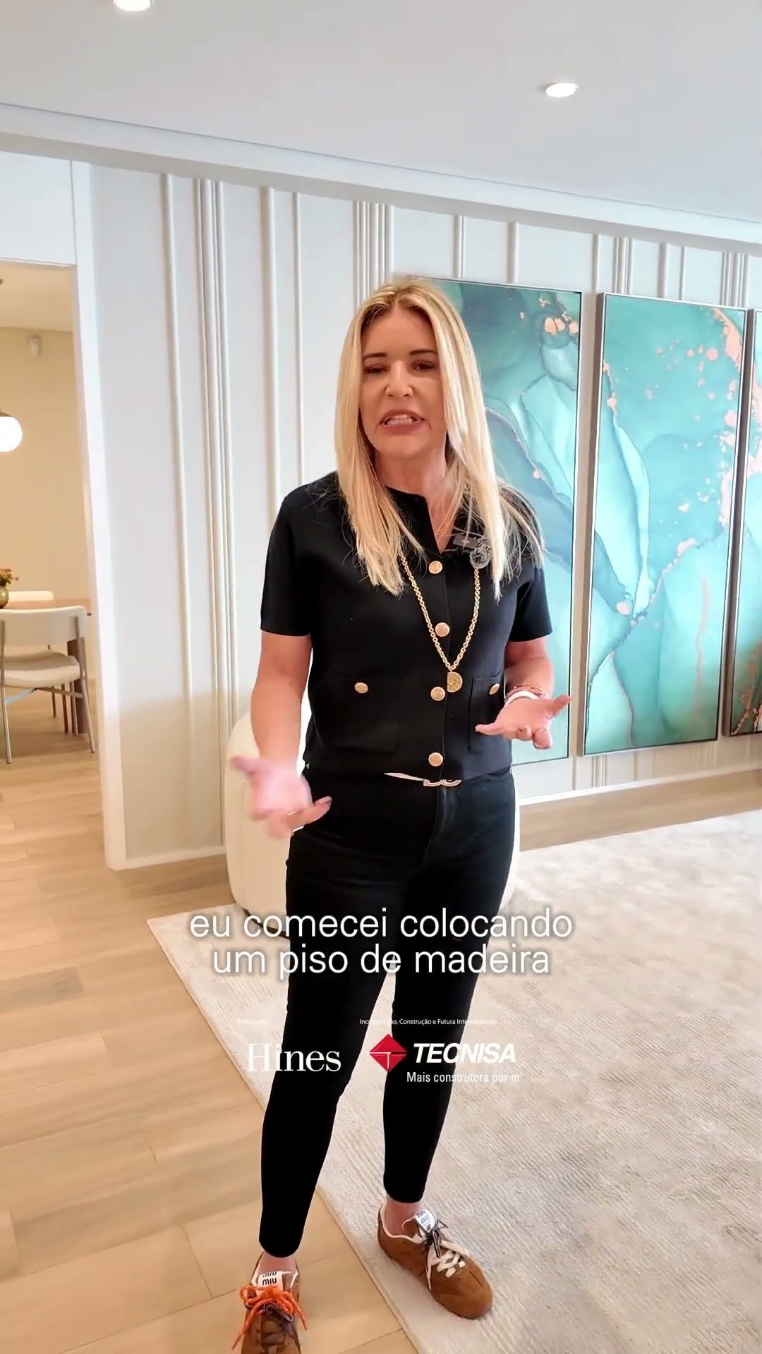 Apartamento de Luxo no Jardim das Perdizes: Tour pelo um Oásis de 293m² Inspirado na Natureza