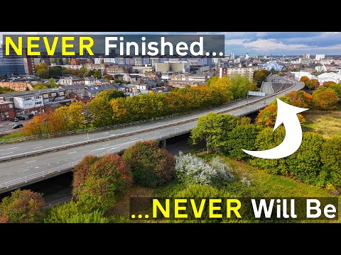 Newcastle's ABANDONED MOTORWAY - The Gateshead Flyover Soon To Be Demolished & Consigned To History