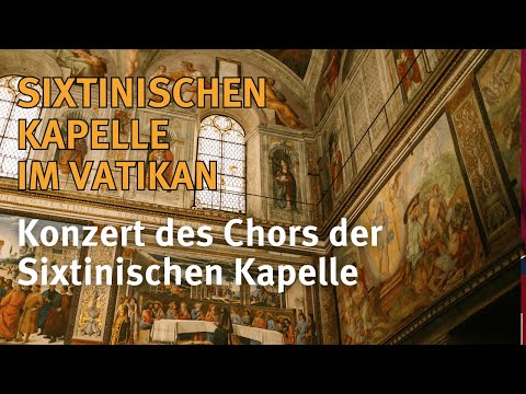 Konzert des Chors der Sixtinischen Kapelle aus der Sixtinischen Kapelle im Vatikan - 03.01.2026