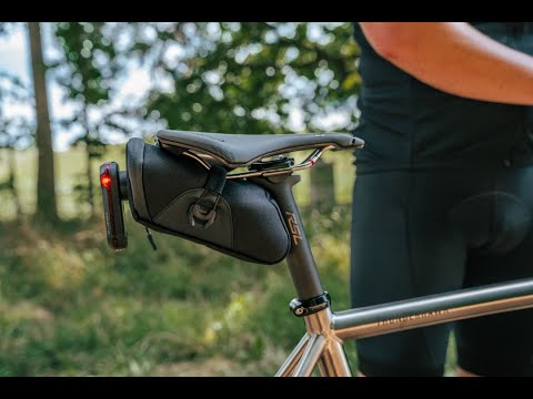 A Saddle Bag with an Integrated Garmin Varia Mount?! Introducing the KOM Cycling Saddle Bag
