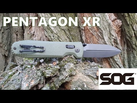 Складной нож Sog Pentagon XR