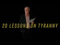 20 Lessons on Tyranny: by Timothy Snyder / read by John Lithgow