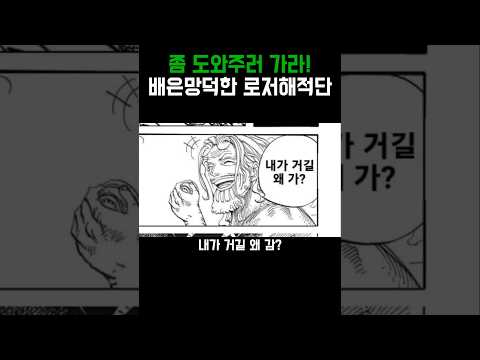 생각보다 의리 드럽게 없는 해적단(원피스 스포)