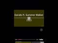 Davido D&G ft Summer Walker Lyrics