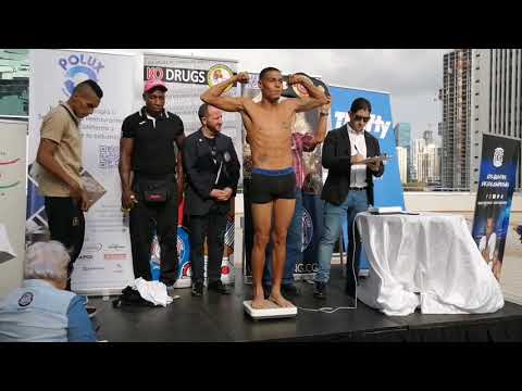 PESAJE: Bryan de Gracia VS. Freddy Lainez