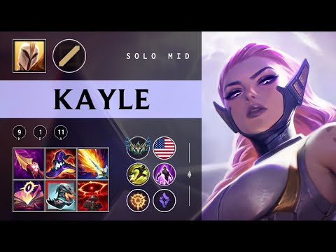 Kayle Mid vs Ahri - NA Challenger Patch 25.24