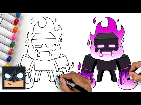 How To Draw Blastling | Minecraft Dungeons