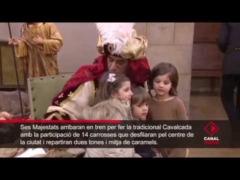 El Camarlenc conclou a la Paeria la seva ruta recollint les cartes i la il·lusió dels més petits