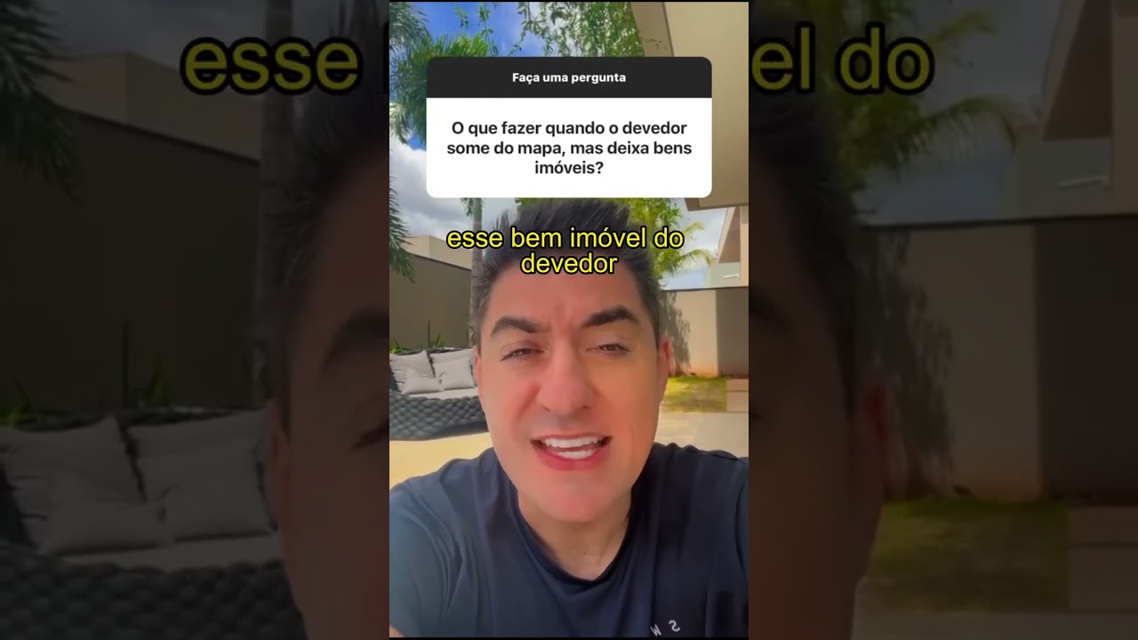 O que fazer quando o devedor some do mapa mas deixa bens imóveis?