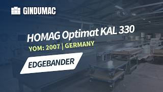 Homag Optimat KAL 330 edgebander | Image 4 - Machineryline