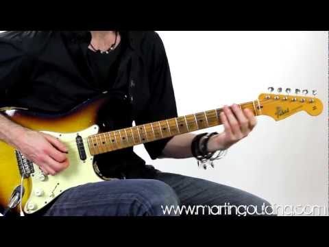 Jimmy Page Style Open String Lick by Martin Goulding