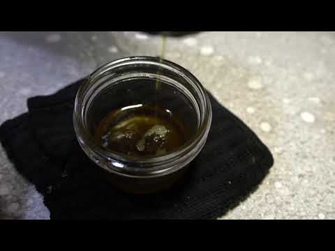 How to properly filter cannabis oil