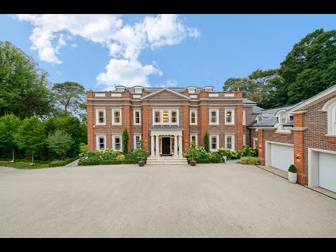 A statement home within one of Surrey’s most exclusive private estates