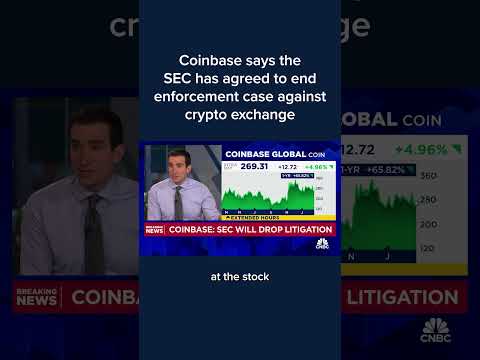 Coinbase says the SEC has agreed to end enforcement case against crypto exchange