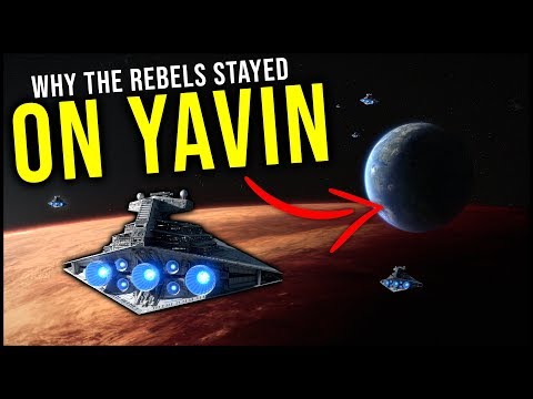 Why the Rebels DIDN'T EVACUATE Yavin after destroying the Death Star | Star Wars Legends Lore