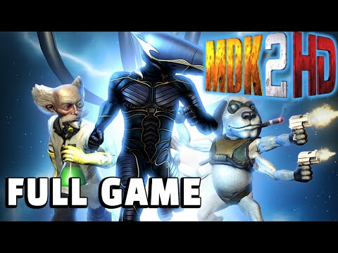 MDK 2 HD - FULL GAME walkthrough | Longplay