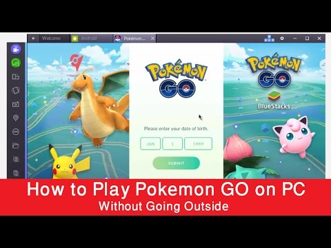 How to Play Pokemon GO on PC Without Going Outside Video