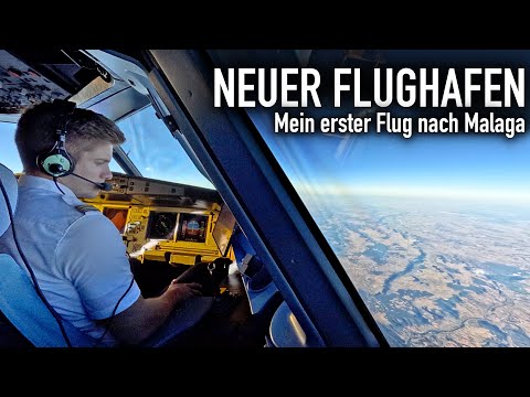 New airport – my first flight to Malaga! I'm taking you with me! AeroNewsGermany