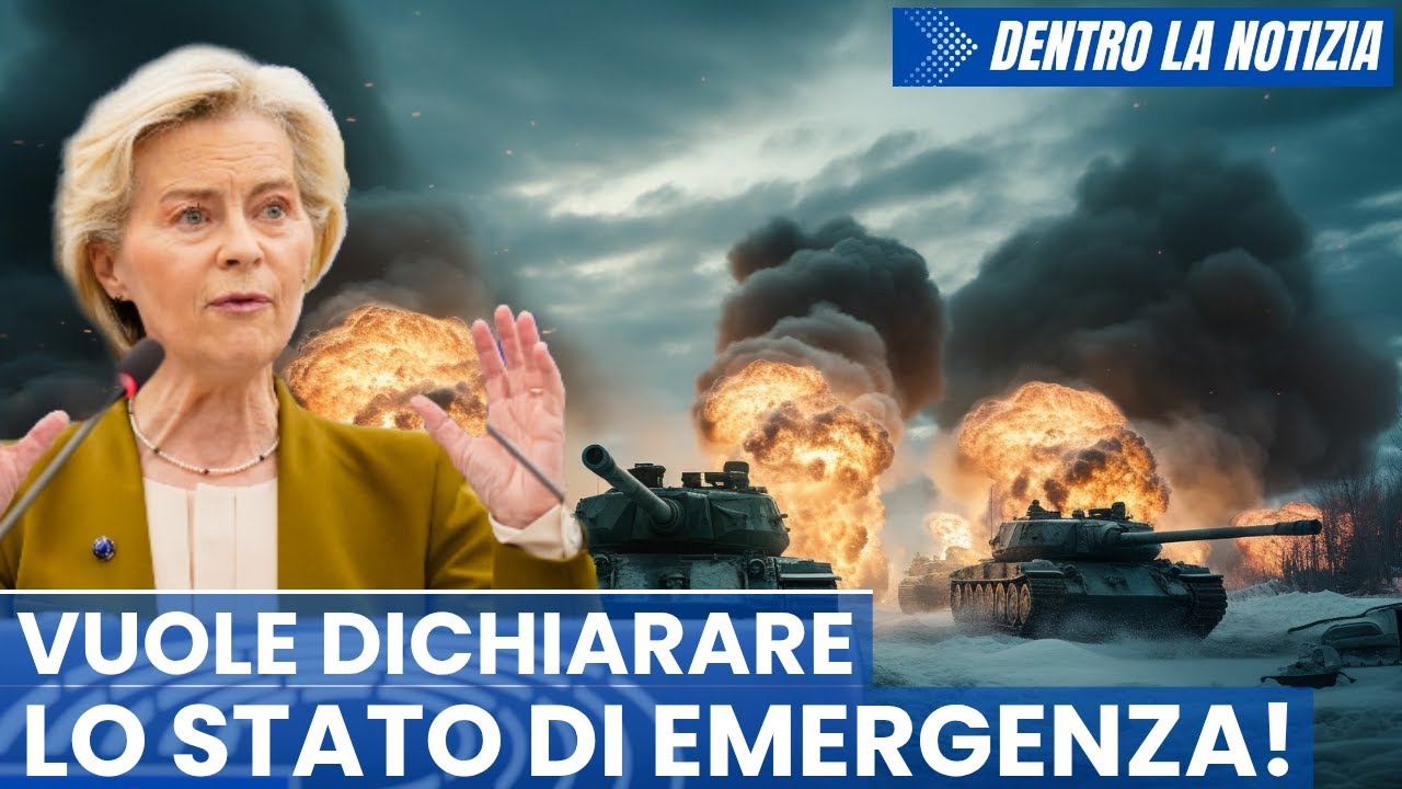 CONTRO TG Meloni Orban Fico ecc scrivono a von der Leyen No Green Deal! Lei vuole stato di emergenza