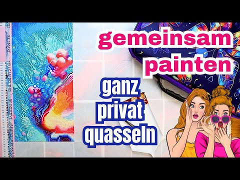 gemeinsam Painten und ganz privat quasseln || ich painte die wunderschöne Muschel von @picmondoo
