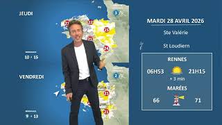 Illustration de l'actualité La météo de votre mardi 28 avril 2026
