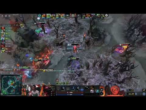 Wisper catches Arteezy and EG loses 4 heroes to bc