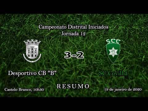 Desportivo CB vs SCC - Iniciados - 19 de Janeiro 2020