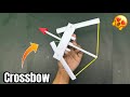 Make A Powerful Crossbow From Paper Fun Art Craft Tutorial Diy