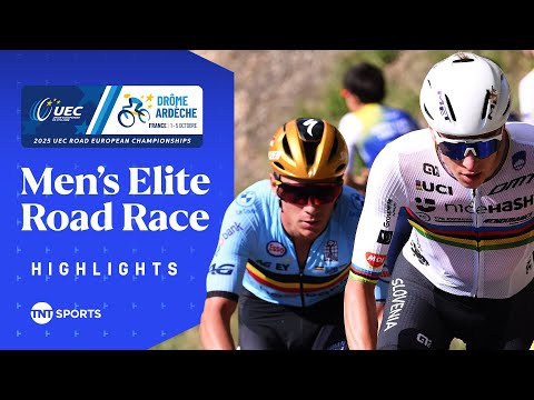 GREATNESS ACHIEVED! 👑 | Elite Men's Road Race Highlights | 2025 UEC Road European Championships