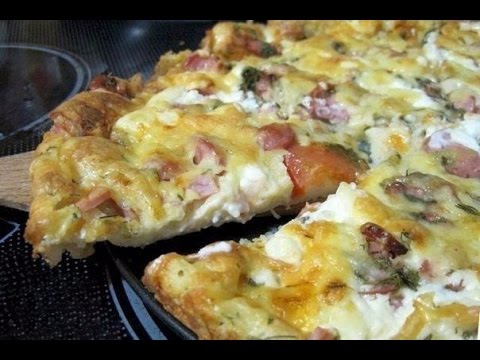 Рецепт пиццы минутка