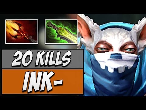 Ink Meepo with 20 KILLS | Dota Gameplay