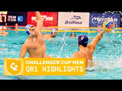 HIGHLIGHTS | Emerging Teams Compete In Europe  | Water Polo Challenger Cup Men Qualification Round 1
