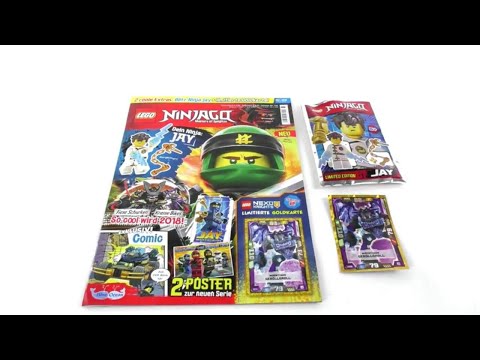 LEGO Ninjago Magazin Nr. 33 Januar 2018 Review deutsch