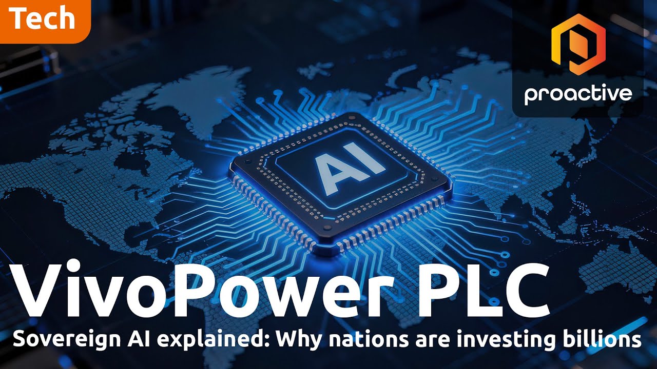 VivoPower CIO on sovereign AI infrastructure opportunity