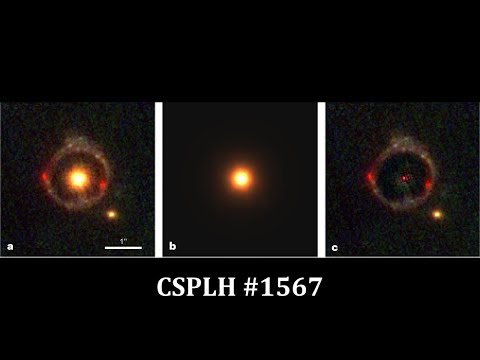 Découverte d'une galaxie compacte entourée d'un anneau d'Einstein