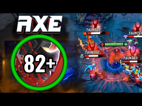 Insane 82 Stacks AXE 34Kills Overwhelming Blink + Bloodstone Builds Call Out Dota 2