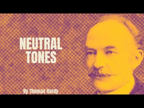 Thomas Hardy - Neutral Tones (Poetry Reading)