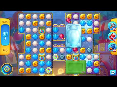 Fishdom 6314 Level - 14 moves - NO BooSTERS