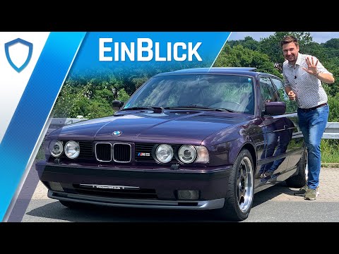 BMW M5 E34 (1993) - Urvater der modernen Sportlimousine? | Test & Review
