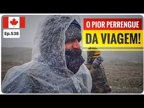 THIS IS HOW THE ADVENTURE THROUGH CANADA'S FROZEN INTERIOR BEGINS