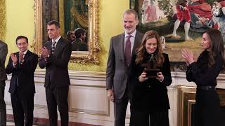 Sus Majestades los Reyes presiden la reunión anual del Patronato del Instituto Cervantes y posterior almuerzo con los patronos del Instituto Cervantes