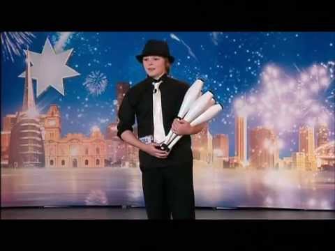 Joe Fisher - Juggler - Australia's Got Talent 2012 audition 2 [FULL]