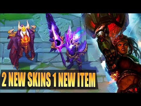 DRAGON MASTER SWAIN & DARK STAR JARVAN IV Skins Gameplay, New Item, Resistance Illaoi Update - 8.4