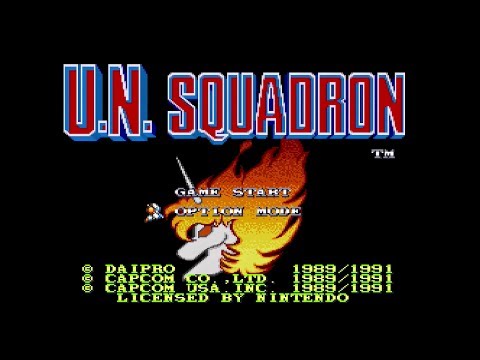 U.N. Squadron Super Nintendo